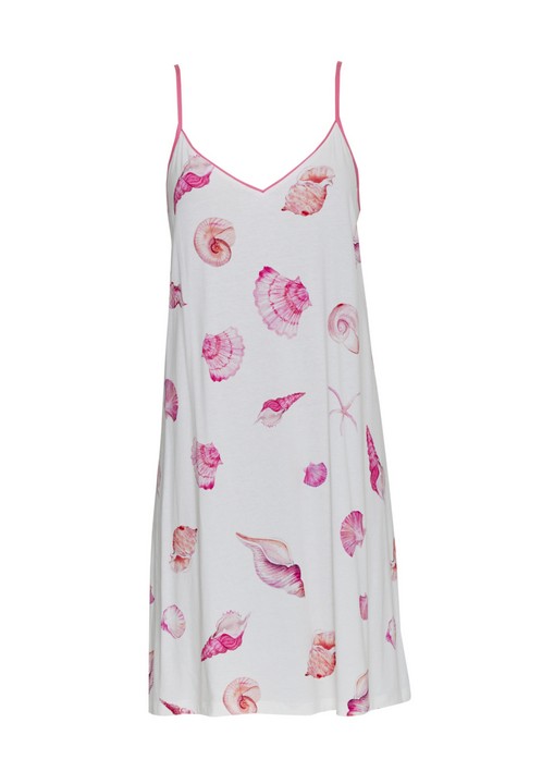 0244-SHELLY-CREAM-SHELL-PRINTED-JERSEY-NIGHTDRESS