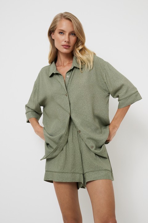 602361-OLIVE-PAJAMA-SHORT