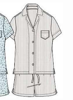 ILN12516---COTTON-LAWN-S-S-NOTCH-COLLAR-BOXER-SET