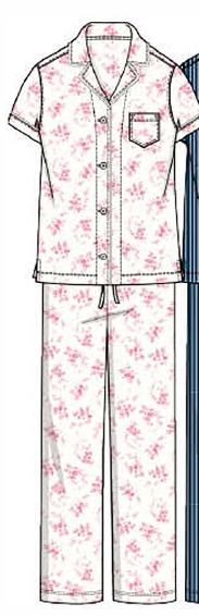 ILN72519---COTTON-KNIT-S-S-NOTCH-COLLAR-PAJAMA-SET