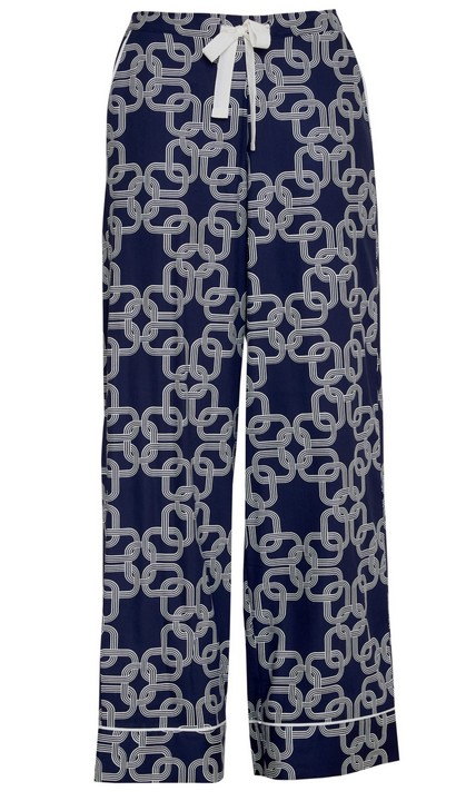 0076-AVERY-NAVY-CHAIN-PRINT-WIDE-LEG-PYJAMA-BOTTOM