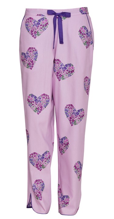 0092-VALENTINA-PINK-HEART-PRINT-PYJAMA-BOTTOMS