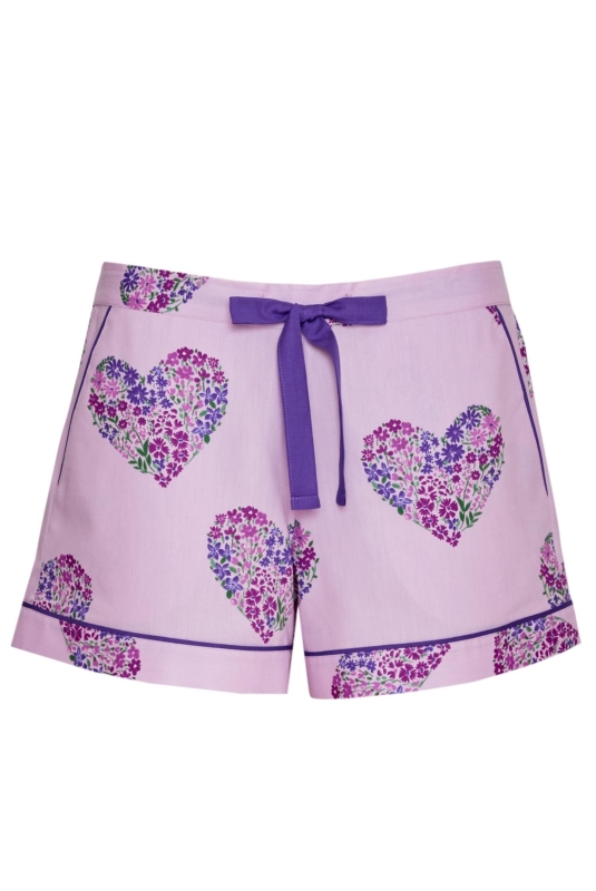 0094-VALENTINA-PINK-HEART-PRINT-SHORTS