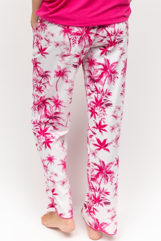 0166-HY-WHITE-PALM-PRINT-PYJAMA-BOTTOMS