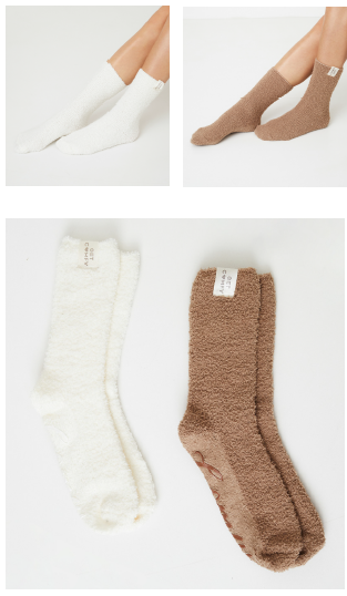 604999-COMFY-SOCKS-2-PACK-LATTE-ECRU