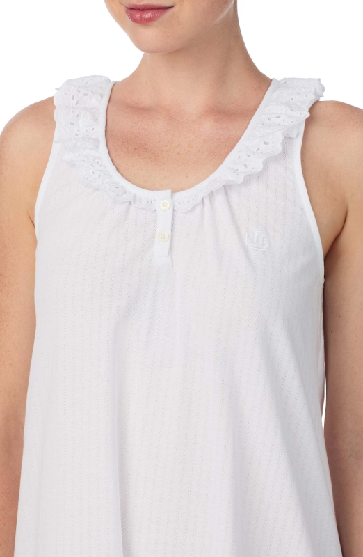 ILN22508---COTTON-TEXTURED-KNIT-SLEEVELESS-GOWN