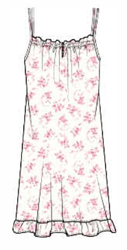 ILN22519---COTTON-KNIT-DOUBLE-STRAP-GOWN