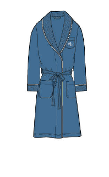 ILN42369-QUILTED-COLLAR-ROBE