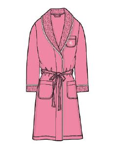 ILN42369-QUILTED-COLLAR-ROBE